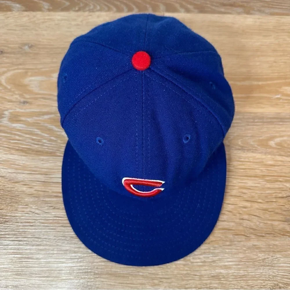 NWT New Era 59Fifty Chicago Cubs Fitted Hat, Size 7 1/4